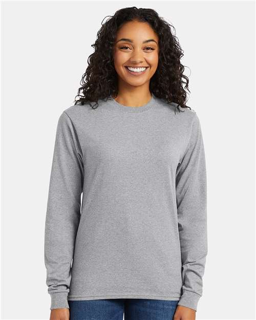 Hanes 5286 Unisex Essential-T Long Sleeve T-Shirt