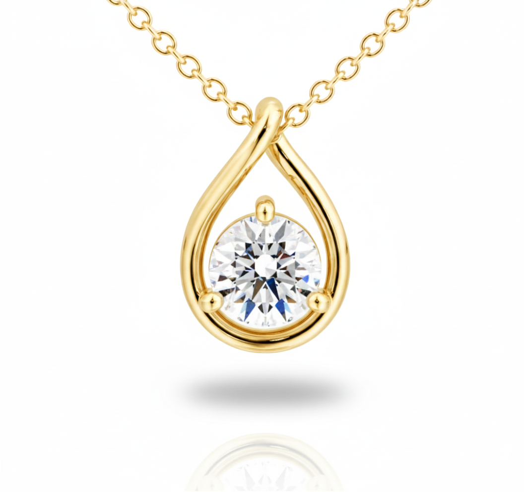 Celeste Teardrop Necklace