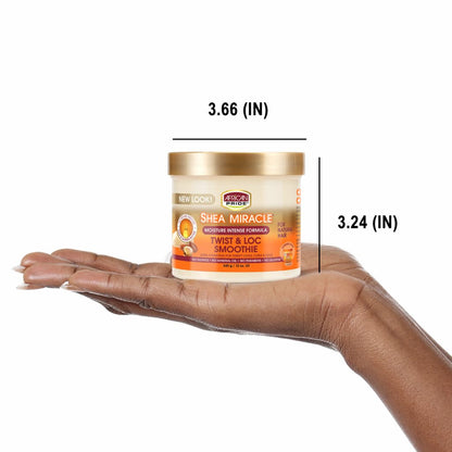 African Pride Shea Butter Miracle Moisture Intense Twist & Loc Smoothie 340g