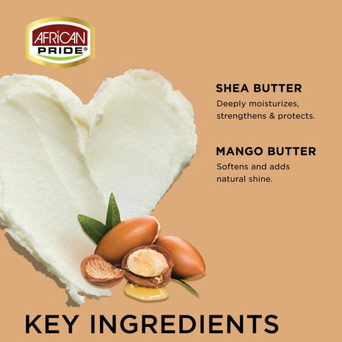 African Pride Shea Butter Miracle Moisture Intense Twist & Loc Smoothie 340g