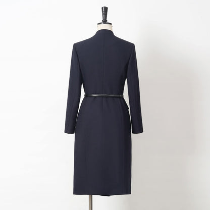 The Midnight Sovereign Wrap Dress