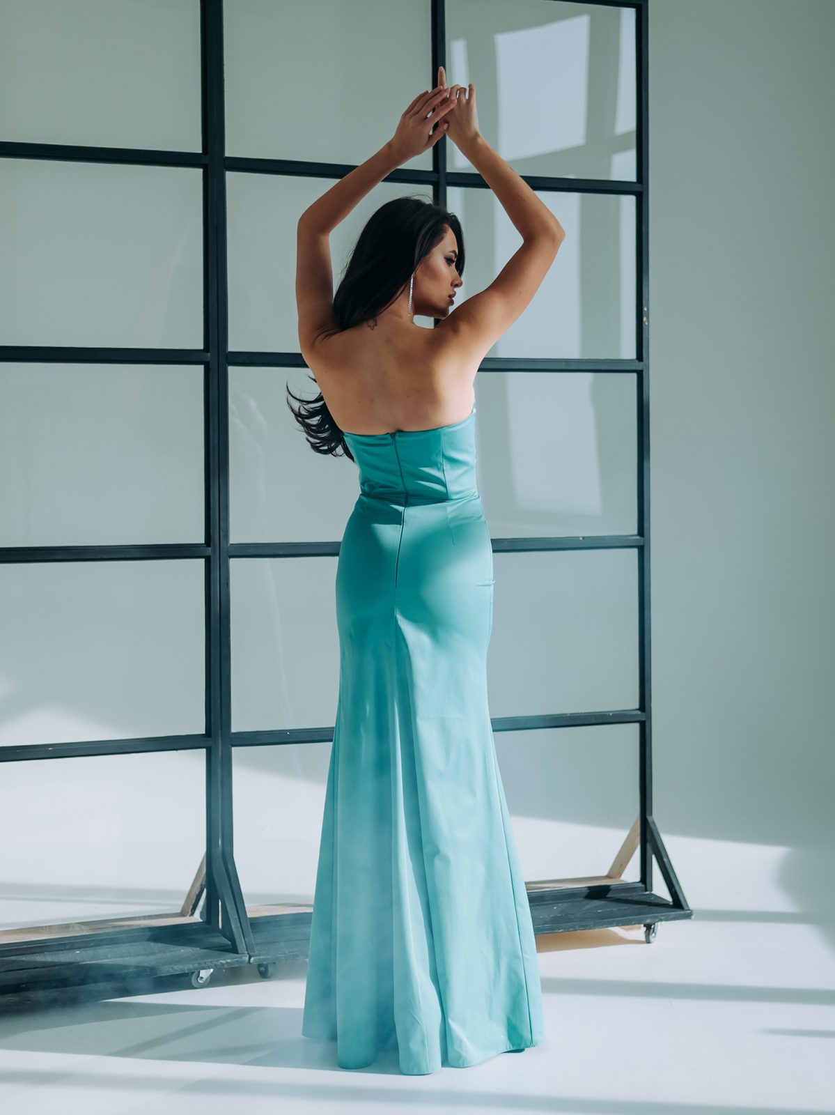 Black Tie Corset Gown For Weddings, Galas & Formal Evening Events UK