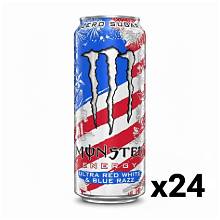 Monster Energy Blue Raz 24 pack (usa import)