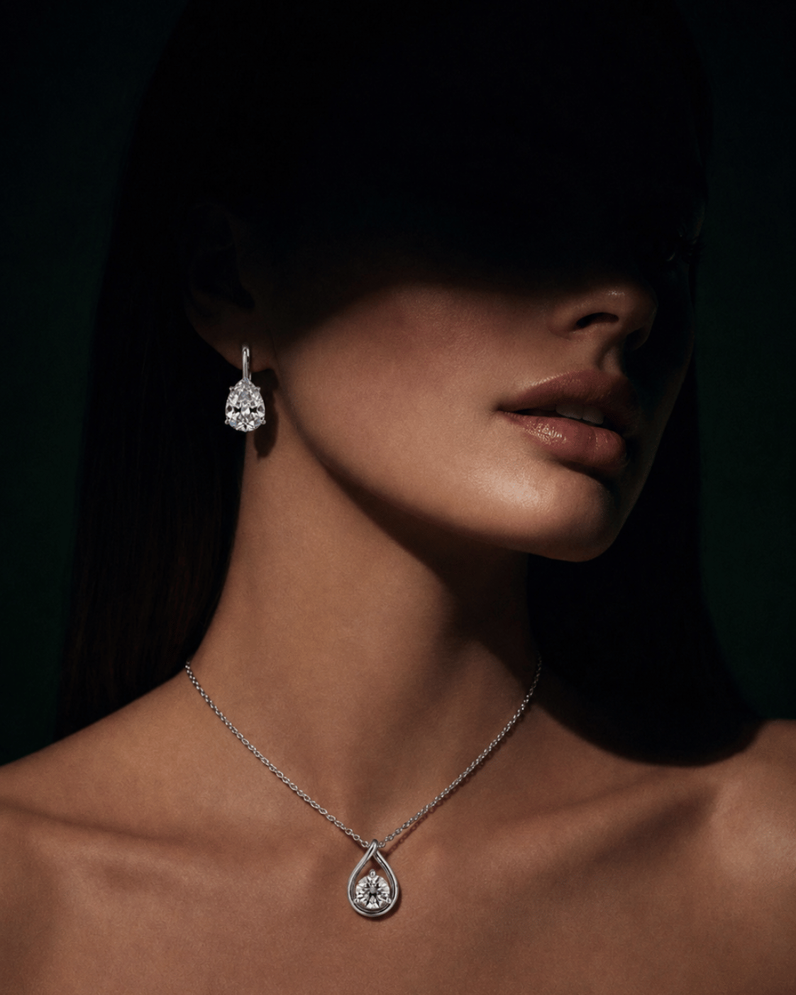 Celeste Teardrop Necklace